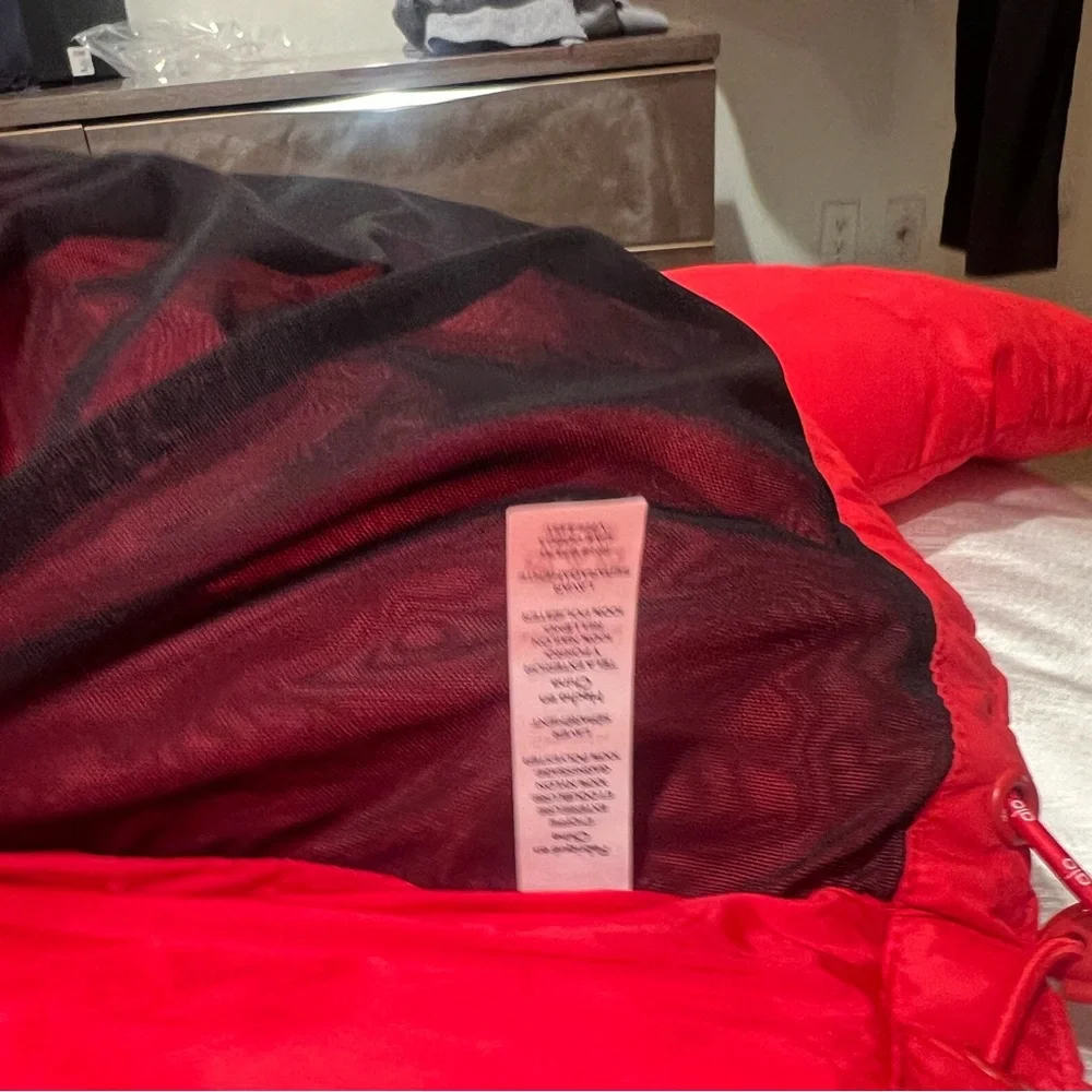 ALO Yoga Red Puffer Jacket